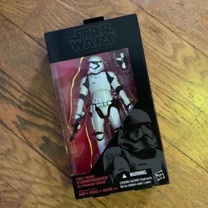 Star Wars Black Series First Order Stormtrooper 6”